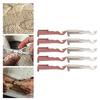 Cylinder Knitting Set Hand Operated Crochet Device Makes Uniform Stitching for Hat Scarves Home Crafting