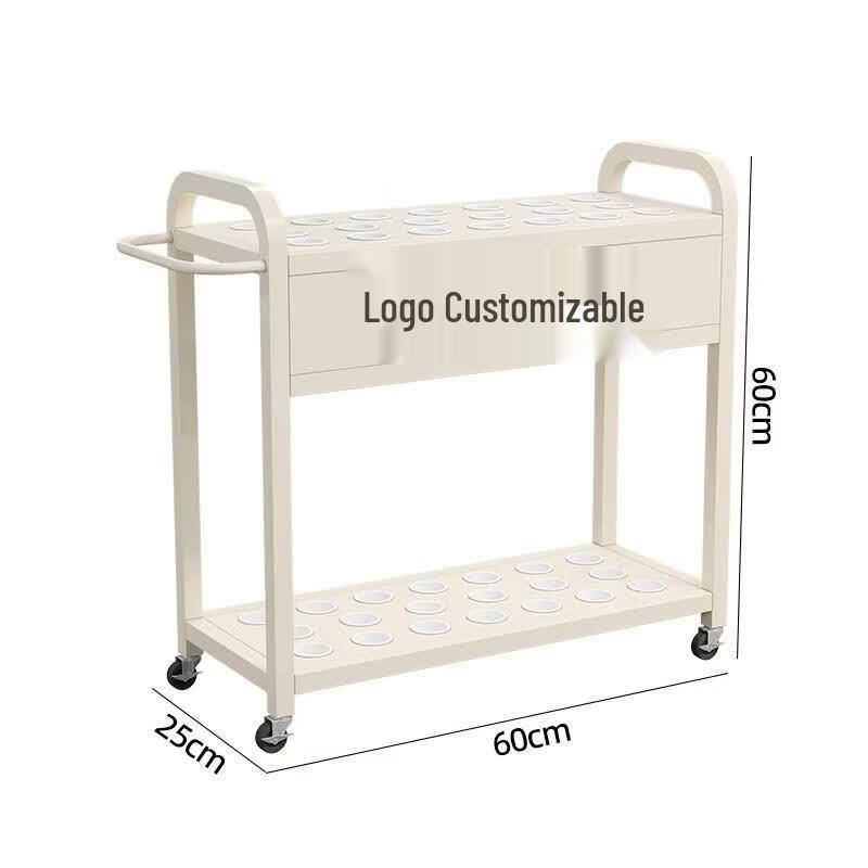 

Floor-Standing Metal Pool Cue Rack