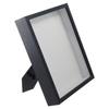 Durable Multi-size Shadow Box Frame Natral Wood Black Acrylic Wooden Photo Frame Rectangular Display Case Dried Flower
