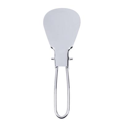 Portable Stainless Steel Folding Shoe Horn Shoehorn Lifter Shoespooner 11.5Cm