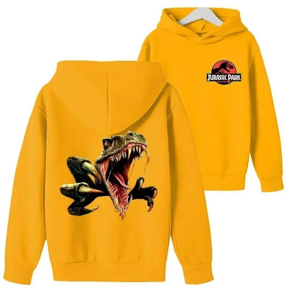 

Jurassic World Cartoon Children s Hoodie, Comfortable, Soft and High-quality Top, Warm Hoodie for Children in Autumn and Winter 110