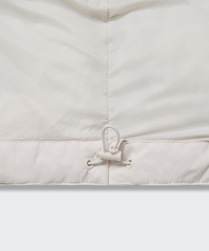 Musinsa Standard Daily Puffer Hooded Short Padded Jacket [Dusty Cream]