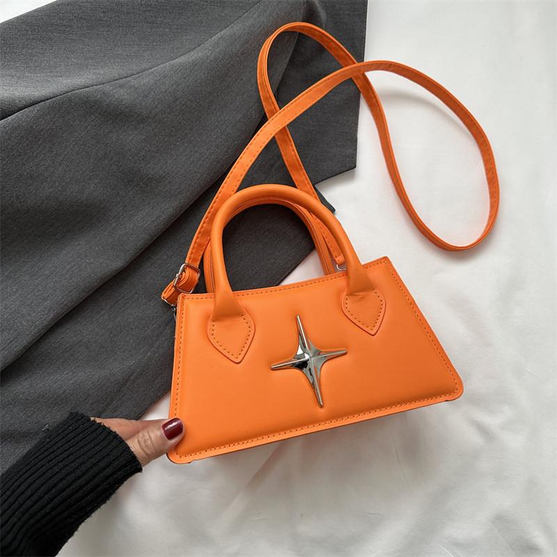 Trendy Street Style Small Square Bag Unique Retro Shoulder Bag For Daily Use