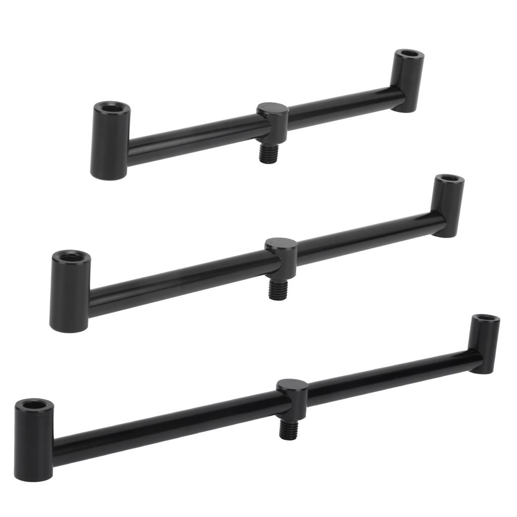 2 Head Aluminum Alloy Buzz  for Fishing Rods Crossbar Bracket Fishing Accessories 2 Heads Fishing Rod Alarm Alloy Buzz