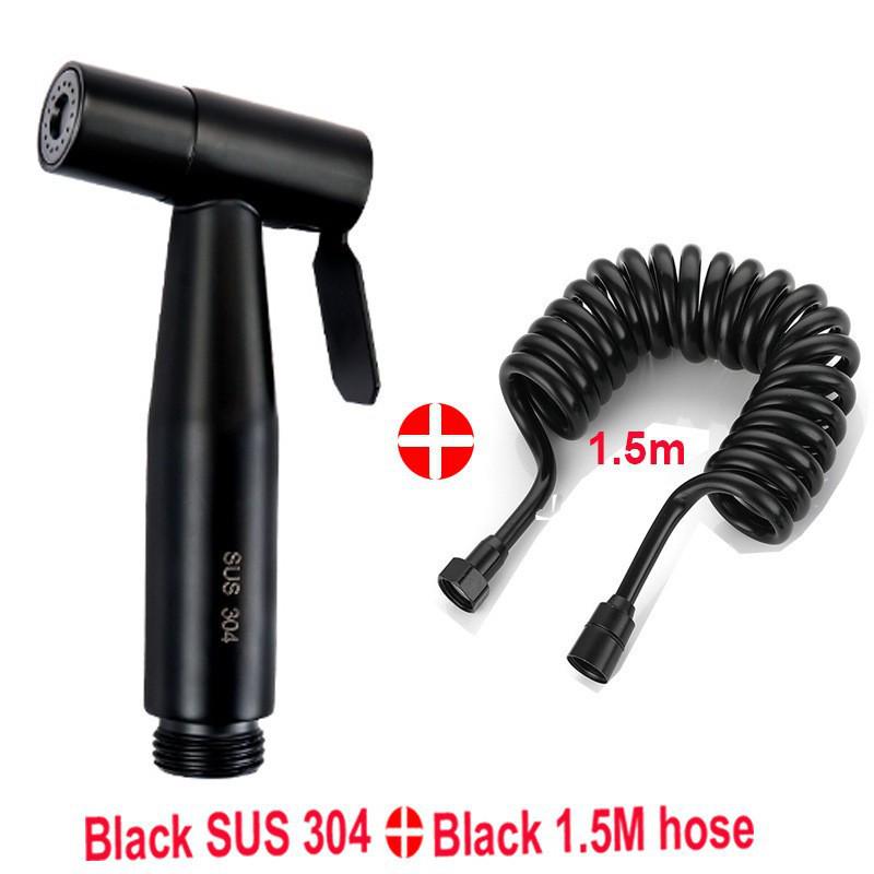 304 Steel Bathroom Toilet Sprayer Set with Faucet Nozzle