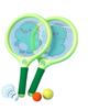 Portable Badminton Tennis Set Anti-slip Badminton Children’s Toys Plastic Rackets with Ball  Kids