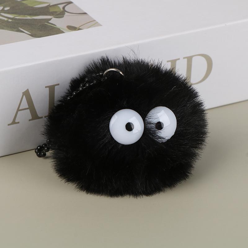 Черные Маленькие Брикеты Плюшевый Брелок Подвеска Сумка Милая Девочка Украшения Подарок Аксессуары Плюшевый Брелок Подвеска