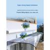 Transparent Organic Glass Awning: Invisible Rain & Sun Shield for Home Windows & Balconies