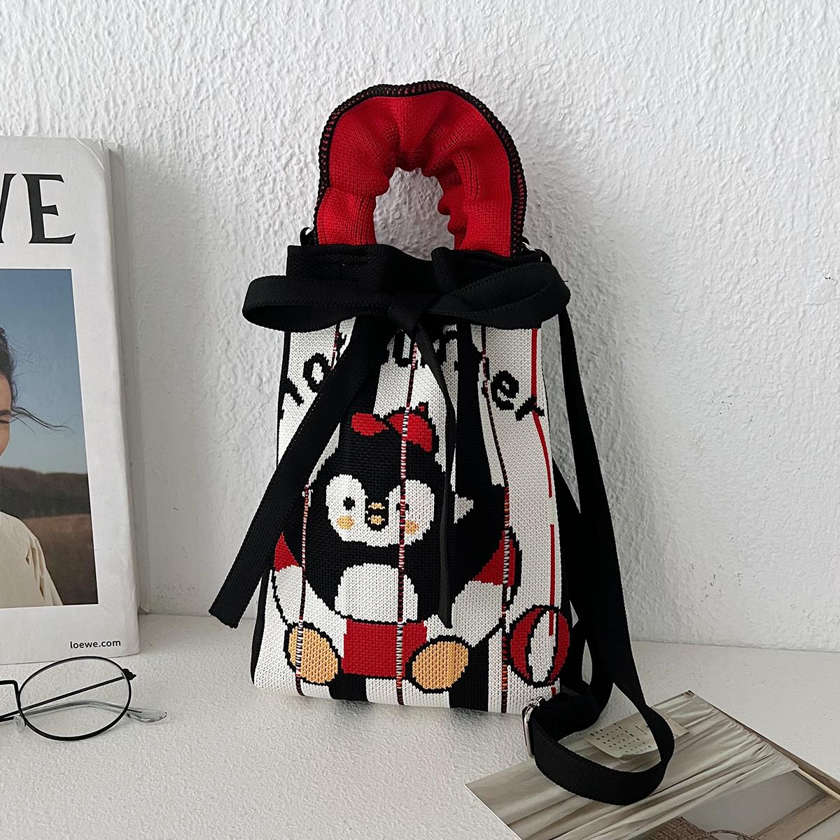 Япония И Южная Корея Портативная Сумка для Мобильного Телефона для Поездок Женская Повседневная Универсальная Сумка Большая Вместимость Мультяшная Милая Сумка-Мессенджер 1714₽