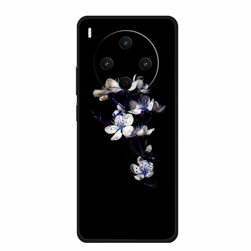 Black Silicone Case For Vivo Y500 Pro 5G 2025 Case Cartoon Cat Soft Back Cover For Vivo Y500 Pro Phone Case 6.67" Fundas Coque