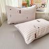 Yongyouwan A-class Puff Foam Simple Four Piece Set Soft and Skin Friendly Student Dormitory Single Three Piece Set Four Seasons Set