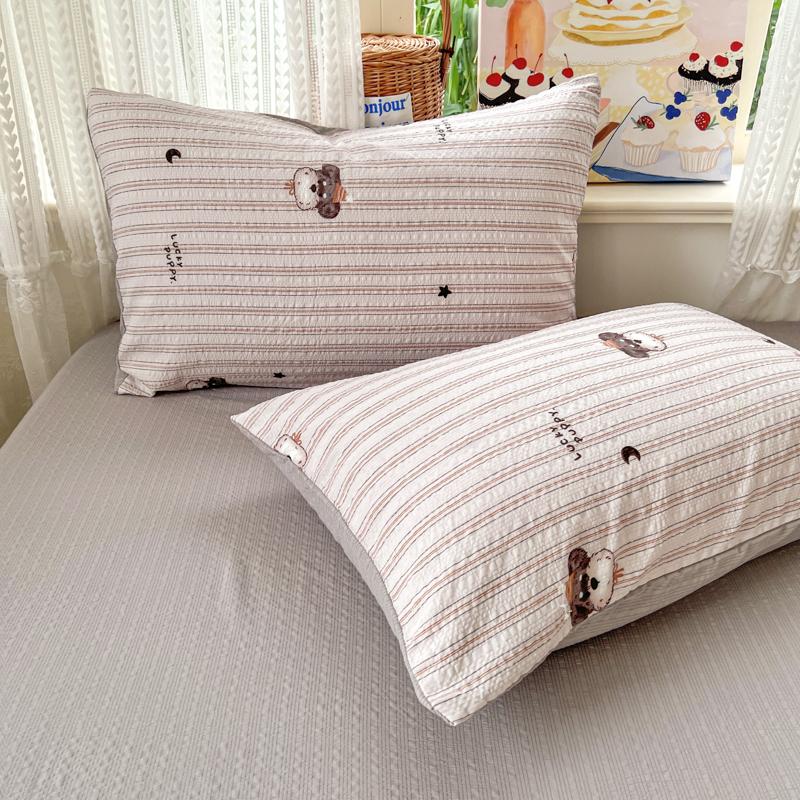 Yongyouwan A-class Puff Foam Simple Four Piece Set Soft and Skin Friendly Student Dormitory Single Three Piece Set Four Seasons Set