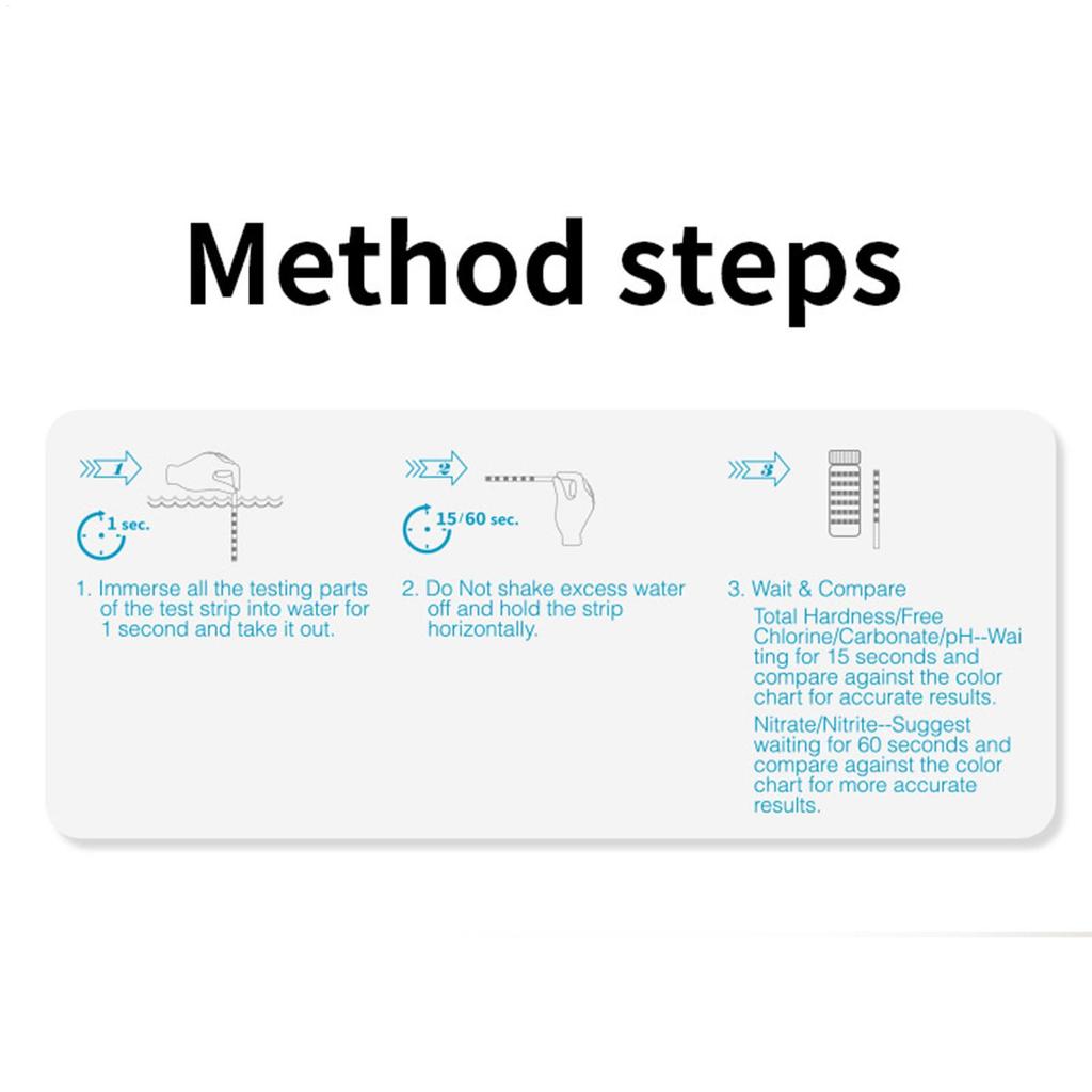 Aquarium Test Kit Safe Quick Freshwater Master Testing Fish Tank Test Strips For Beginners Ponds Pool Hot Tub Saltwater Home