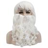 Hot! Santa Claus Wig + Beard Set Christmas Decorative Costume Accessory Adult Cosplay Fancy Dress