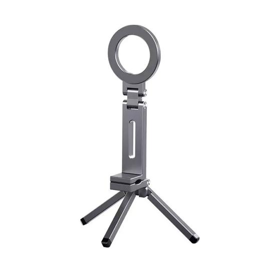 Yousheng Flexible Phone Tripod 360 Degree Rotation Magnetic Phone Stand Folding Phone Holder for Live Streaming Vlogs Selfies
