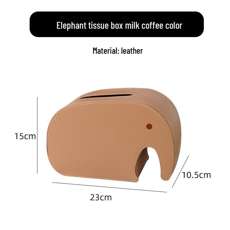 Qiaomeiren Elephant Tissue Box
