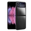 Stainless Steel Protective Case for Samsung Galaxy Z Flip 5 4 5G Flip5 Flip3 Z3 Heavy Duty Shockproof Smart Phone Cover Fundas
