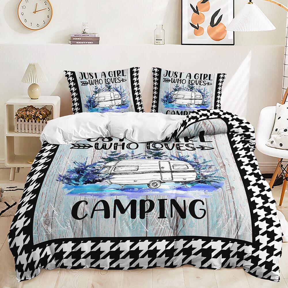 Doona Bettbezug-Set für Camping, Tourenwagen, Wohnwagen, Wohnmobil, Outdoor-Stil