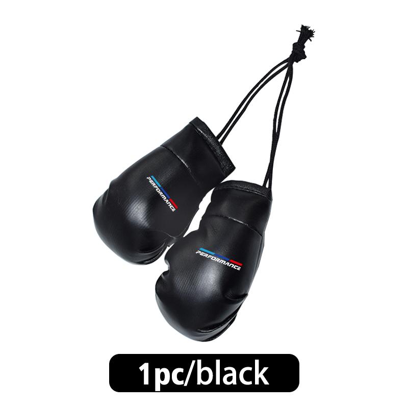 1 Pair Car Boxing Gloves Hanging Ornament Rearview Mirror Pendant For BMW M M2 M3 M4 M5 M6 E46 E90 E60 F30 E39 X1 X3 X4 X5 HC0