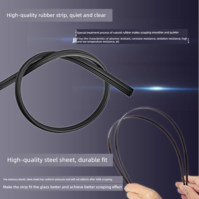 Kompatible Scheibenwischer für den 2020 Nissan Sylphy 14. Generation: Original 14", 21", 22" rahmenlos, 23" leise, 24" Wischer.