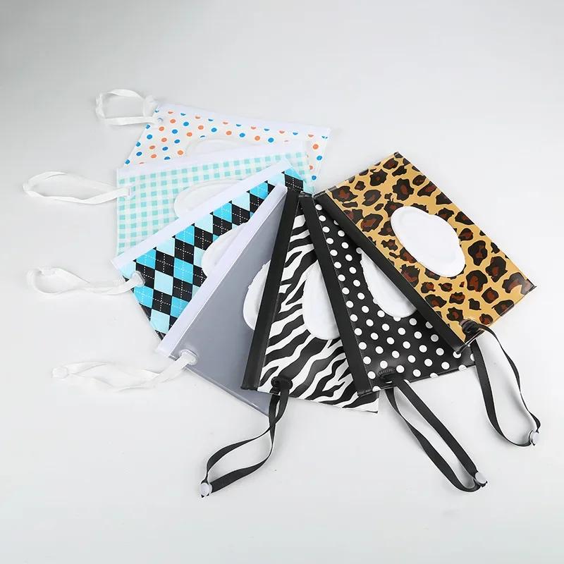 1Pc EVA Snap-Strap Reusable Refillable Wet Wipe Bag Outdoor Useful Tissue Box Baby Wet Wipe Pouch Wipes Holder Case Flip Cover