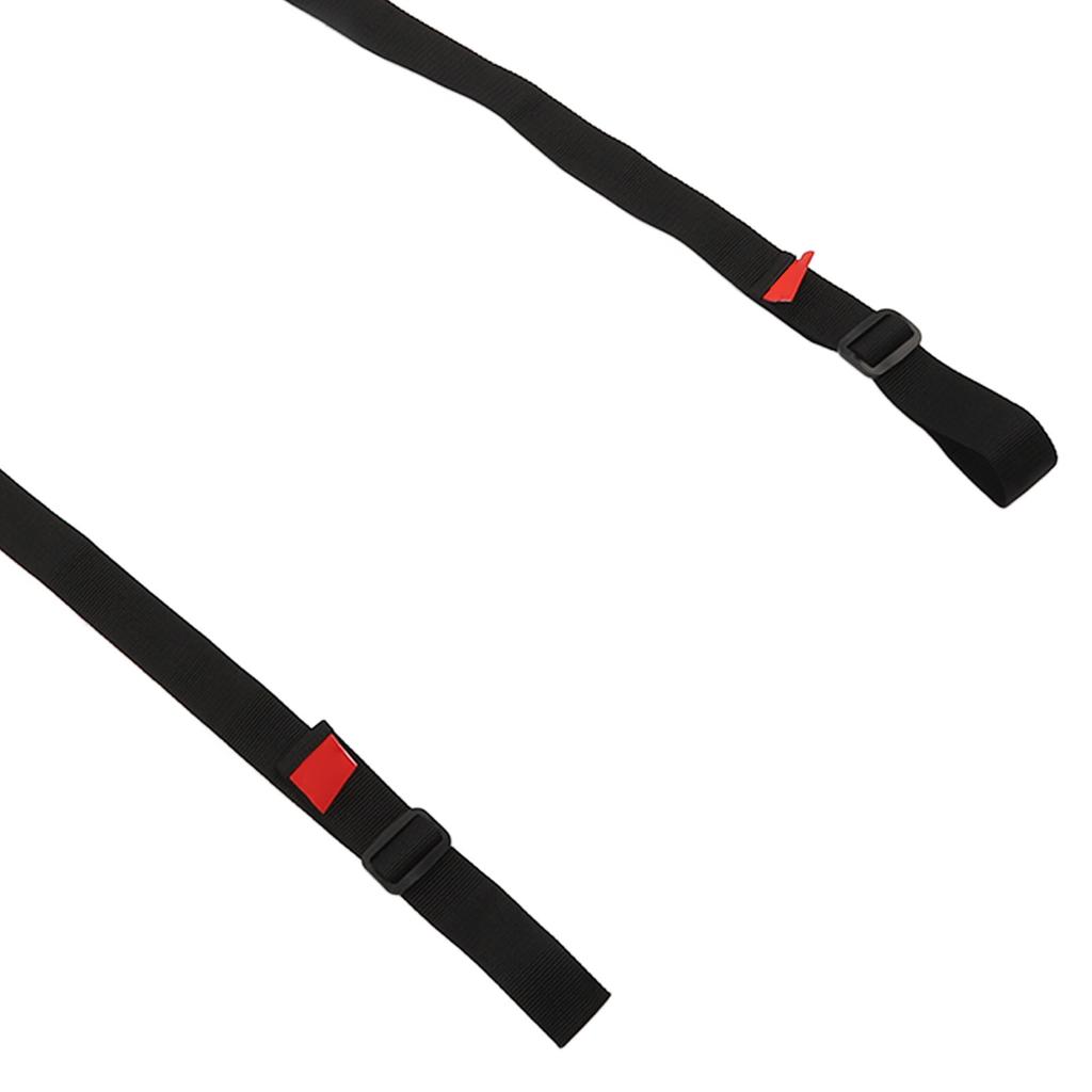 Black Leg Lifting Strap Long Leg Lifter Mobility Tool Hand Grip Leg Lifter for Elderly Disability Stroke