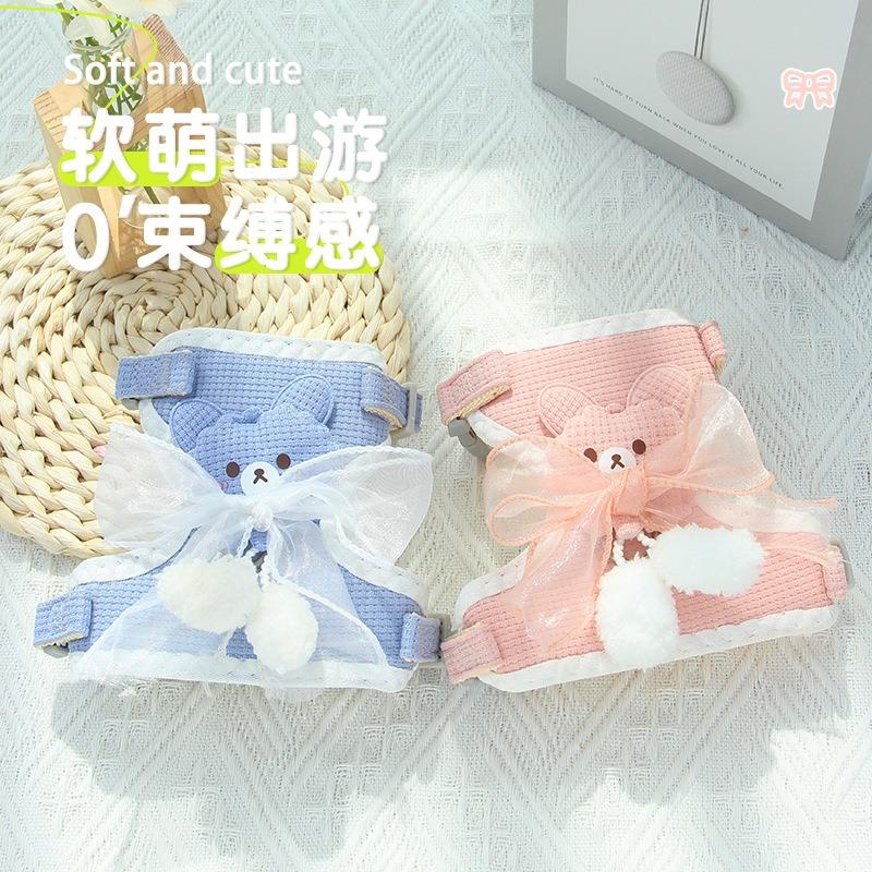 Escape Proof Vest Type Cat Harness Leash For Cats