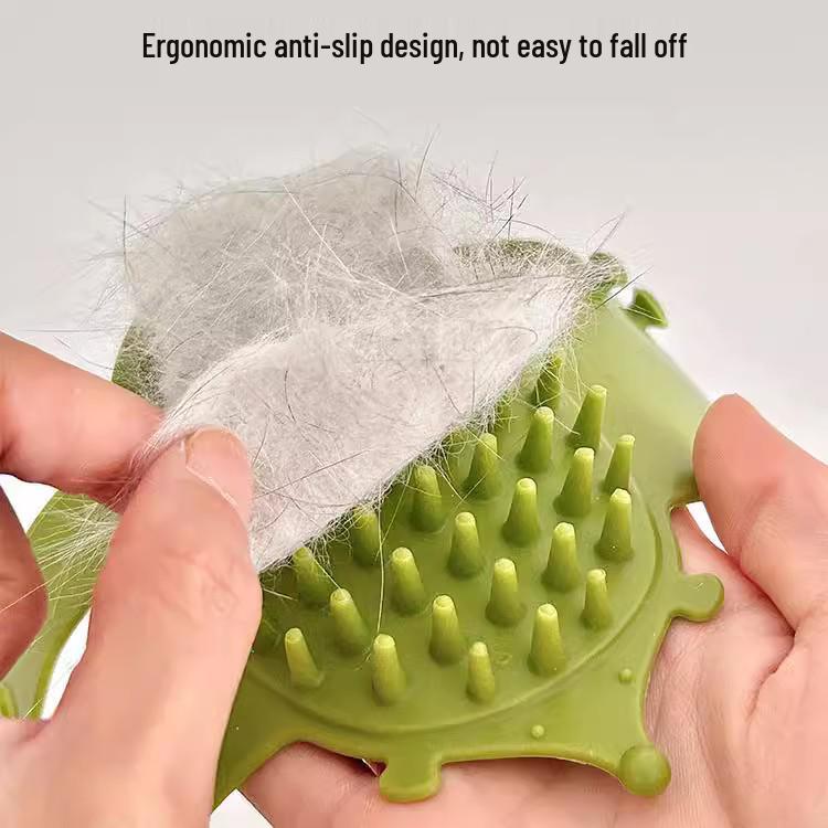 Drapak i Mata Masująca dla Kota: Ścienny silikonowy grzebień i drapak dla kociąt