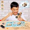 DIY Four-wheel Drive Racing Car, Children's Handmade Assembled Material Toys, Scientific Teaching Aids