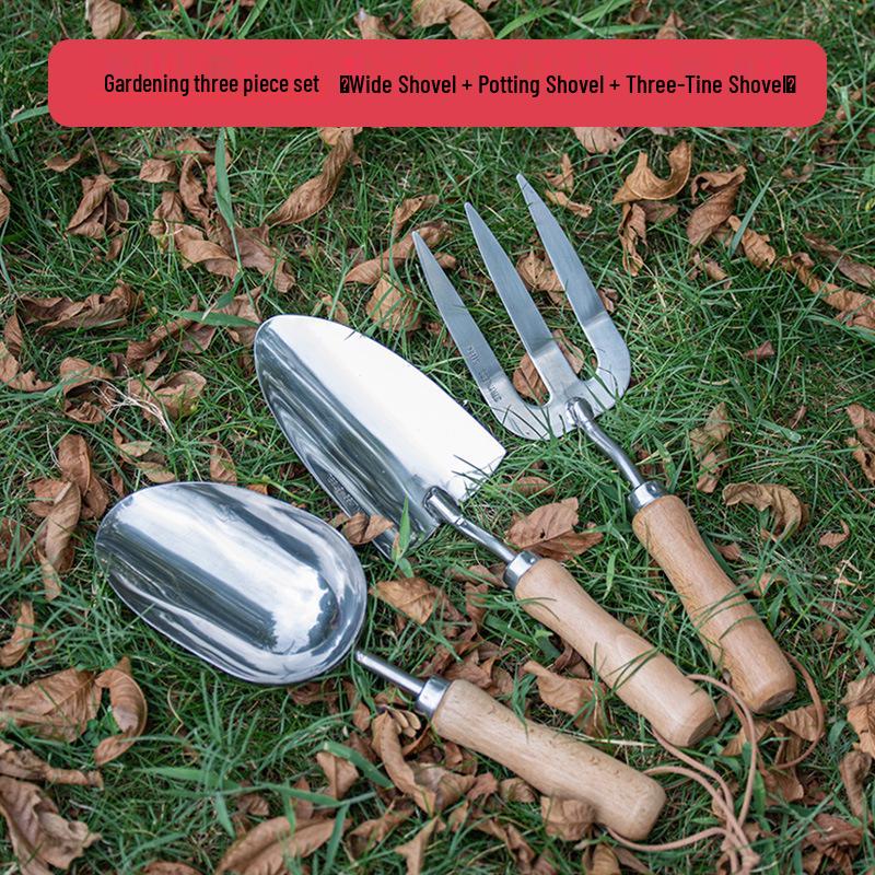 

Садова лопата з нержавіючої сталі для ґрунту та квітів, універсальна для піску та моря, ідеальна для домашнього садівництва