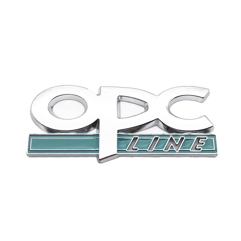 1 Stück OPC Line Emblem Kühlergrill-Plakette Heckaufkleber Logo für Opel Astra j g Insignia Corsa d Vectra c Zafira a Auto Gadgets