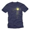 Cool Computer Geek Tshirt For Unisex With Cpu Print Gamer Gift Crew Neck Short Sleeve Tshirt Cotton Unisexs Fashion Streetwear