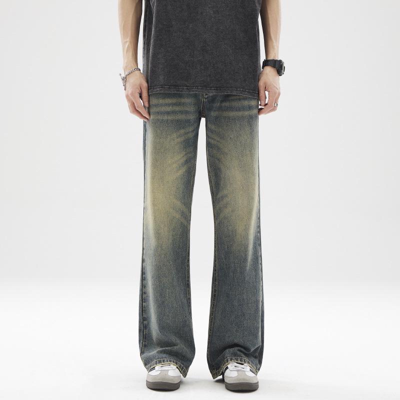 

LKTM Мужские Ретро Джинсы Микроклеш С Эффектом Потертости 2XL for 75-82.5 kg