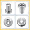 Trailer Tandem Slide Stopper Slider Stopper Lock Pin Tool for Semi Truck Slider Stop Pin Tandem Pin to Adjust Axle Weight Metal Auto Replacement