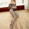 Hot Teddies Bobysuit Lenjerie sexy din plasă Lenjerie de corp Salopetă Ciorapi de corp Femei haine sexy Costume