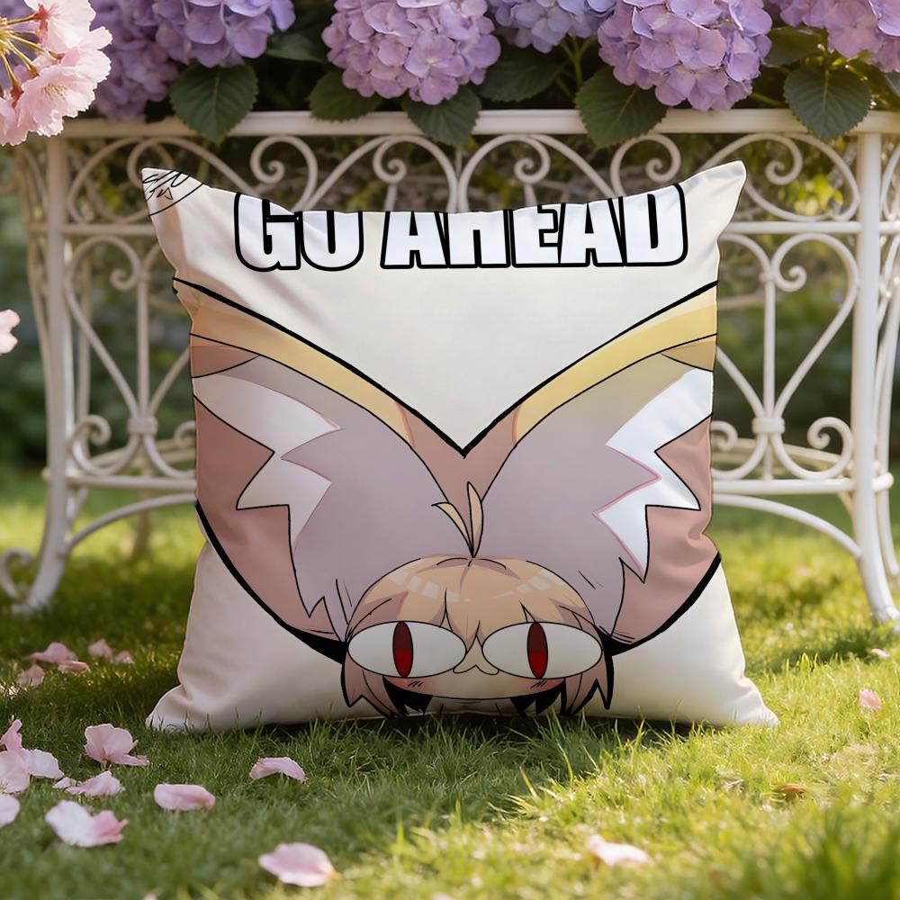 N-Neco A-Arc Kawaii Cushion Cover Home & Car Dual-Scene Pillow Cover: Reversible for Premium Comfort