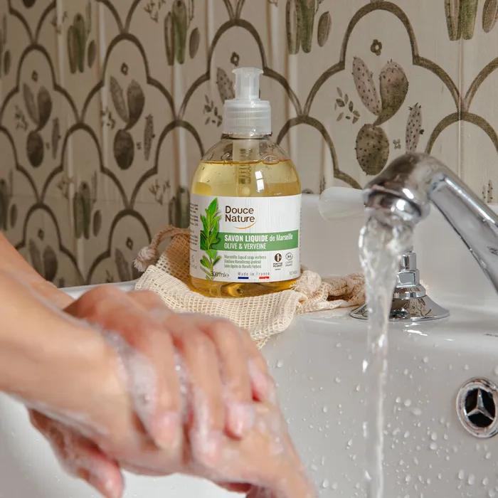 Douce Nature Marseille Hand Wash Verbena 300ml x3 Moisturizing Hand Wash