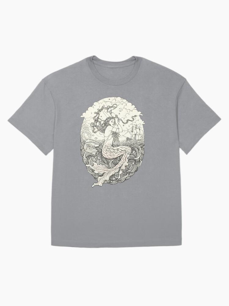 A Lull in the Sea Mermaid Oversized Unisex T-Shirt