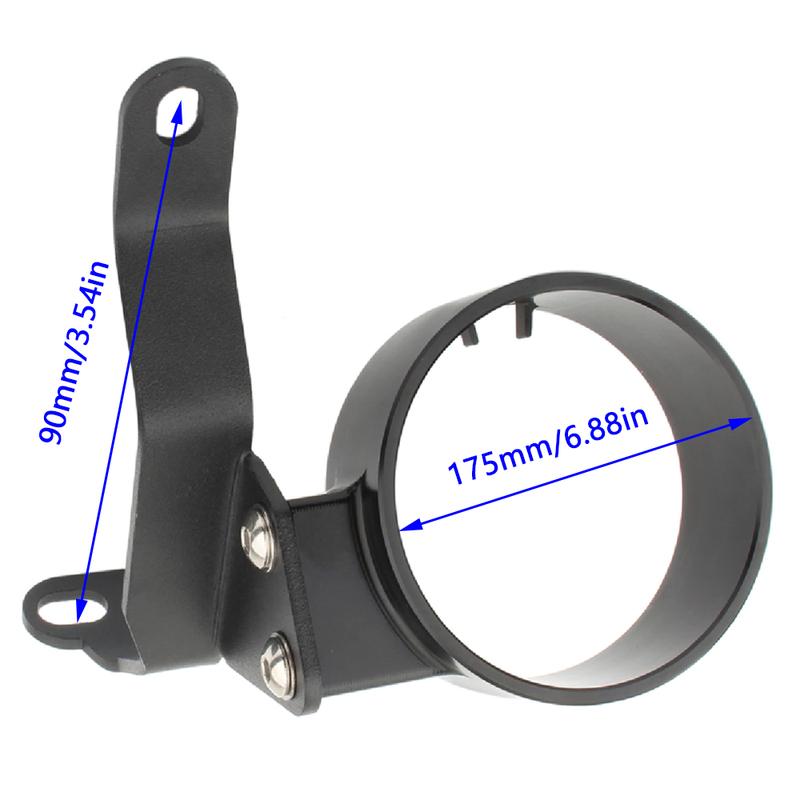 Motorcycle Speedometer Side Mount Relocation Bracket trument Case Housing For Harley Sportster 883 XL883 2004-
