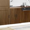 Vidaxl Sink Cabinet, Kalmar, Brown Oak, 60X46X81.5 Cm