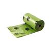 Dog Poop Bags 120pcs– Thick & Leak-Proof! Green with Random Patterns, Perfect Pet Waste Bags for Dog Outdoor Walking