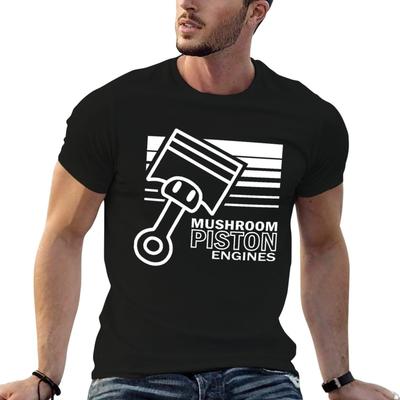 Mushroom Piston Engines TShirt G Man T Shirts for Men Man Tshirt TShirt