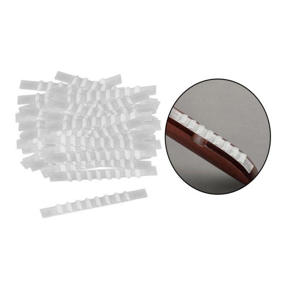 100PCS Adhesive Backing Adhesive Non Skid Tape Hanger Anti-Shedding Tape  Cloth Shop