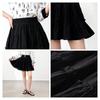 MJ STYLE Women's Cotton T-Shirt & A-Line Skirt Set