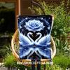 1pc Swan Love Outdoor Flannel Blanket Soft Warm All-Season Throw for Sofa Bed Car Camping Office, Cozy Gift Idea1192S