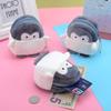 Cartoon Plush Penguin Coin Purse Doll Money Bag Pendant Lovely Animal Mini Wallet USB Cable Pouch Earphone Case Card Holder
