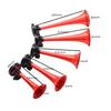 12V 120DB Five Tube Music Air Horn Truck Modified Car Air Horn For Motorcycle Car Boat Truck