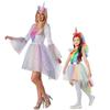 Kostium na imprezę Halloweenową dla dziewczynek My Little Pony Jednorożec Tęczowa Sukienka Strój Cosplay