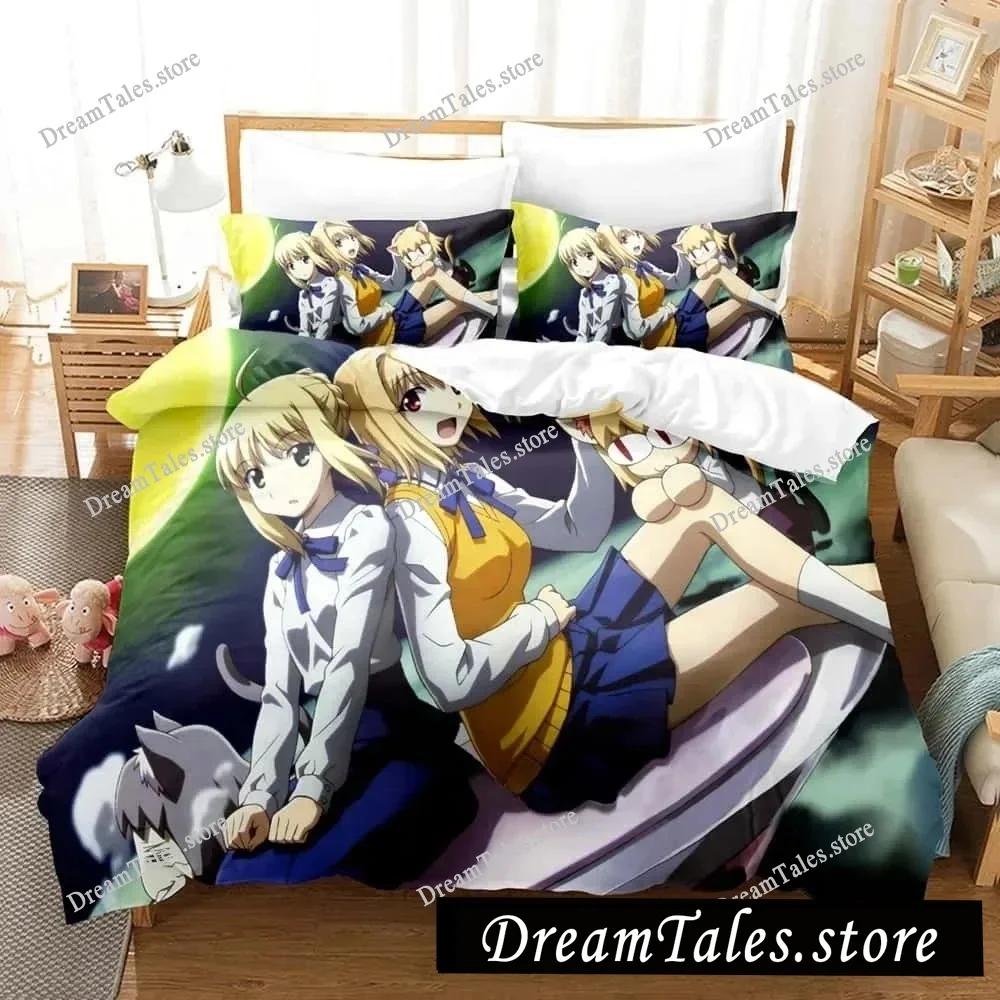 3D Anime Bed Sheet Set Carnival Phantasm Bedding Set Single Twin Full Queen King Size Bed Set Adult Kid Bedroom Duvet Cover Sets