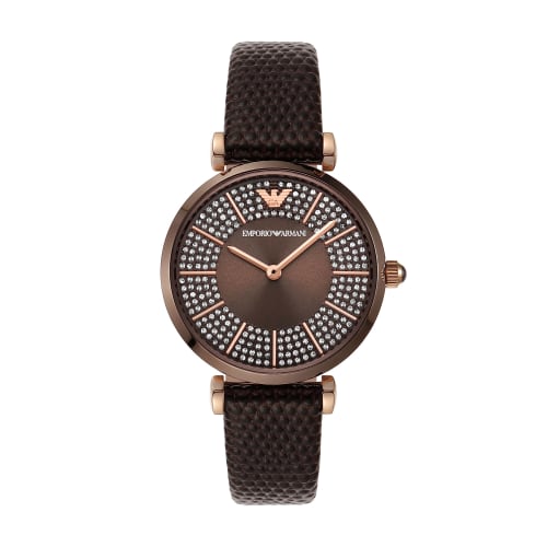 

Emporio Armani Women s Brown Watch AR11565